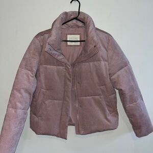 Levi's Women's Dusty Pink Puffer Jacket